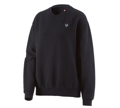 Primary image Oversize sweatshirt e.s.motion ten, ladies' oxidblack vintage