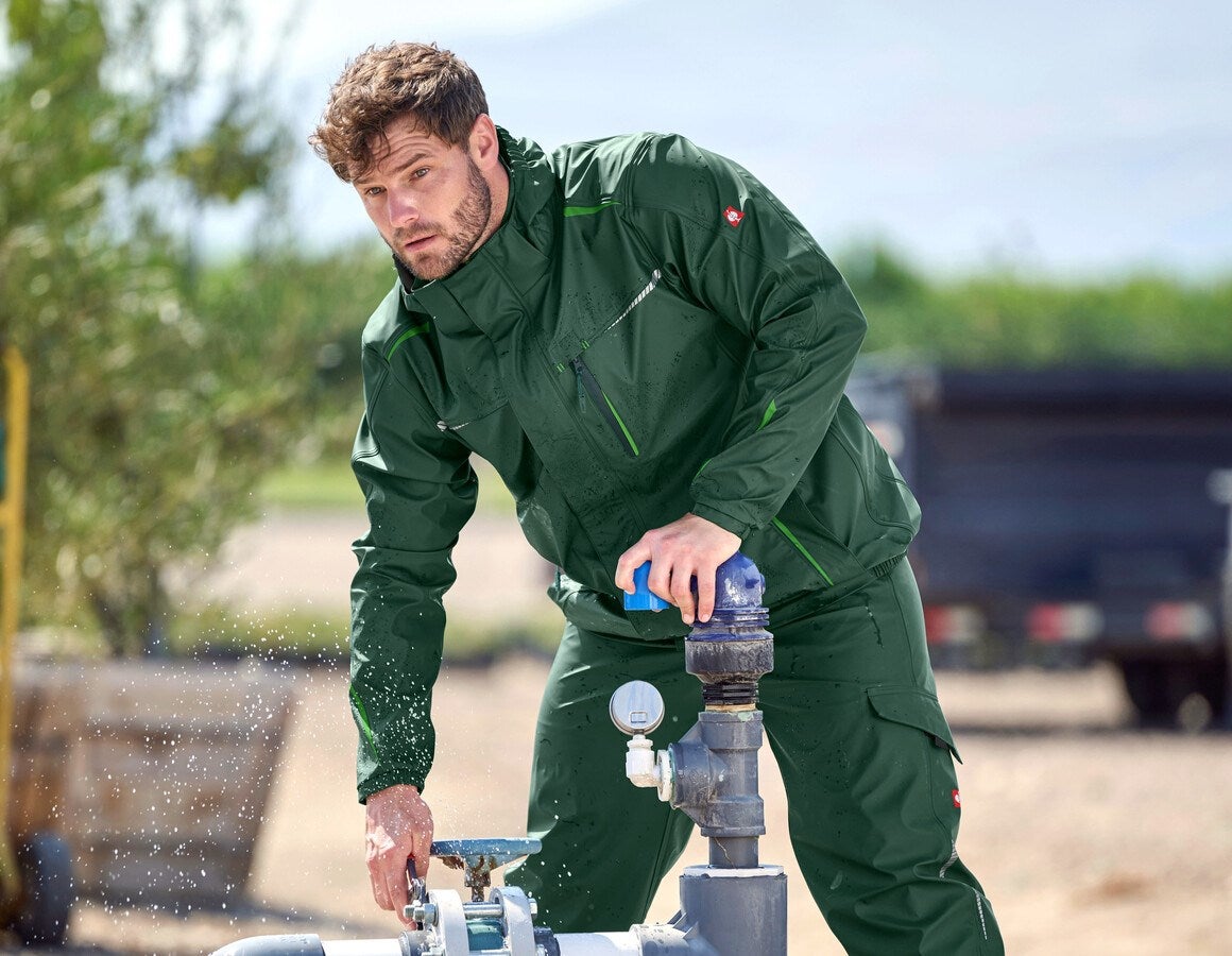 Additional image 2 Rain jacket e.s.motion 2020 superflex green/seagreen