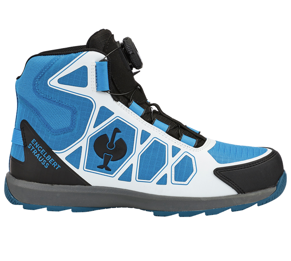 Primary image S1P Safety boots e.s. Baham II mid royalblue/black