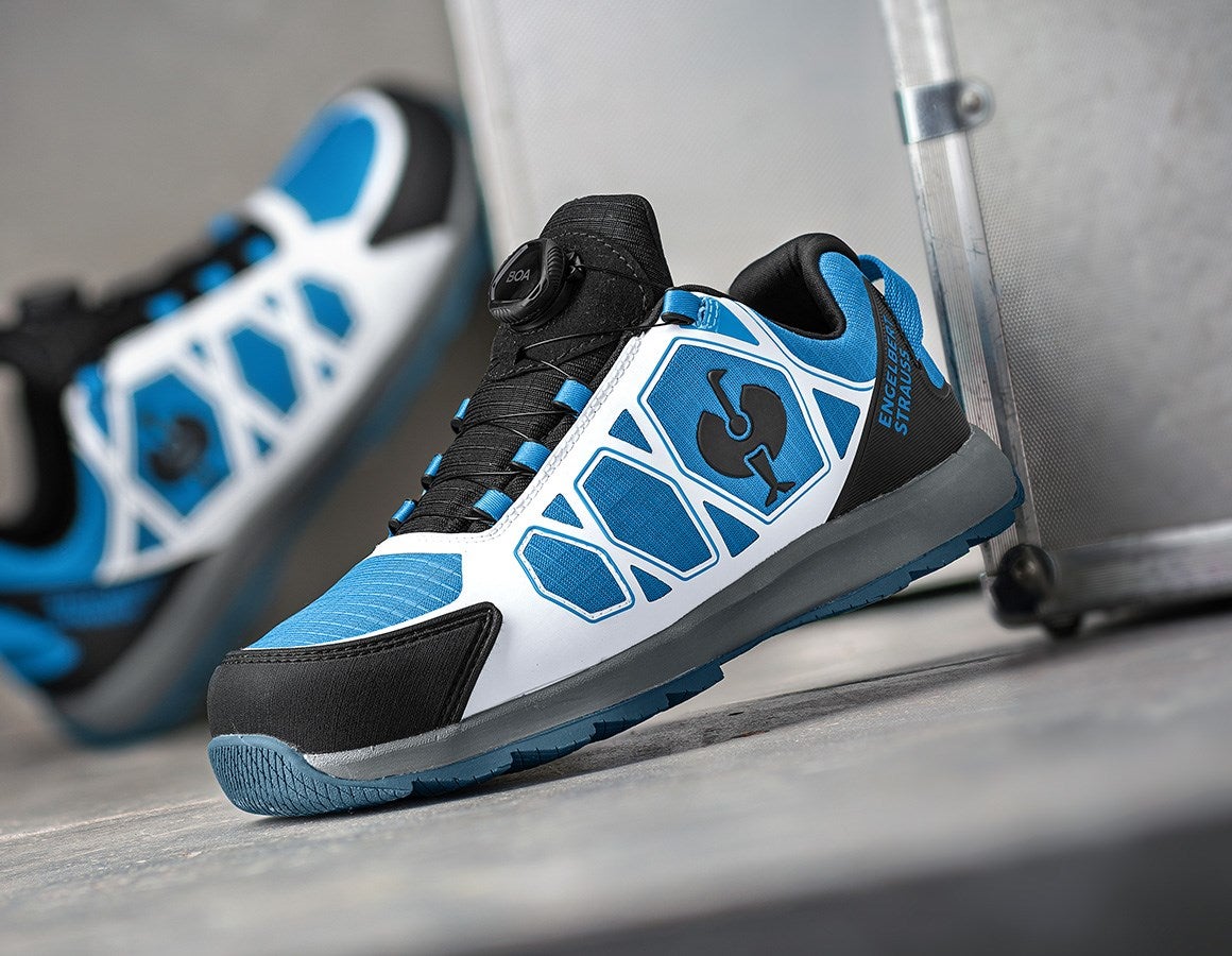 Main action image S1 Safety shoes e.s. Baham II low royalblue/black