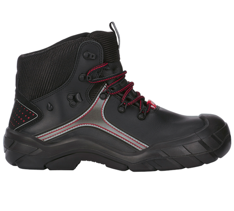 Primary image S7 Safety shoes e.s. Avior mid black/red