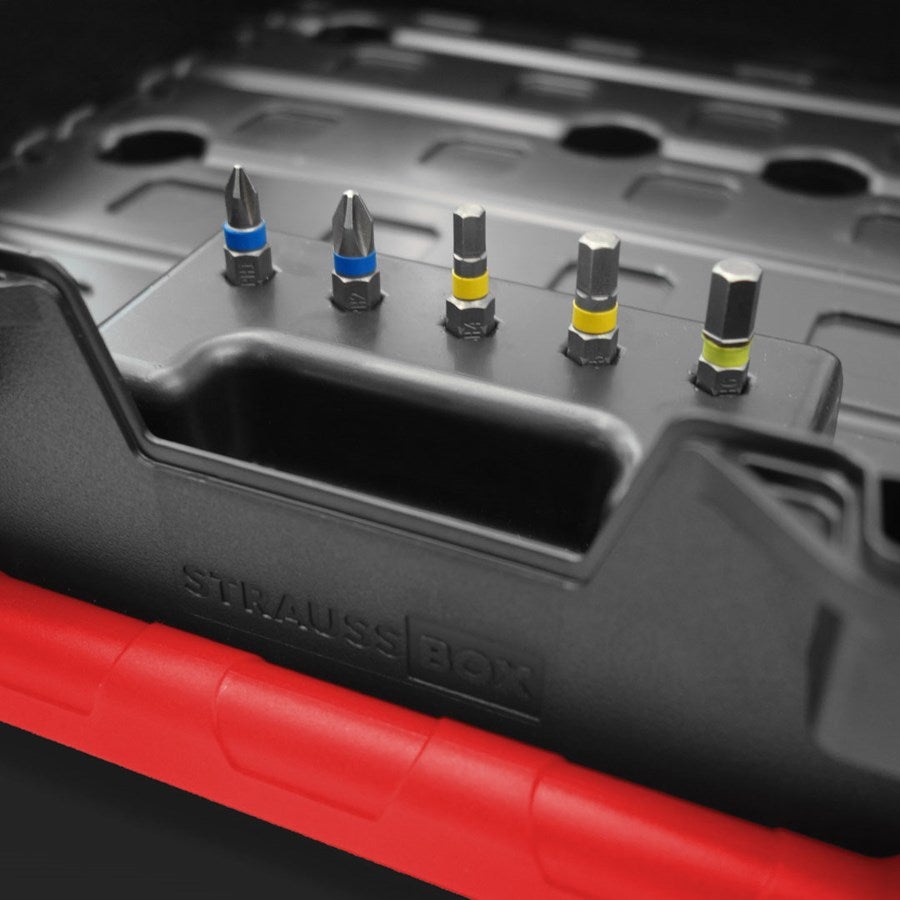 Detailed image STRAUSSbox 118 midi tool boxes, 6 boxes undefined