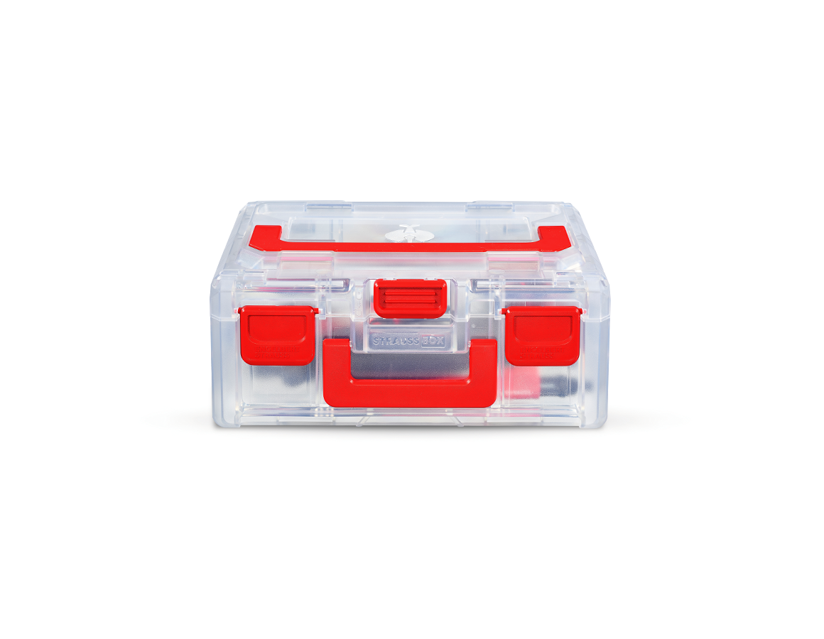 Primary image STRAUSSbox 125 small incl. separating bridges transparent