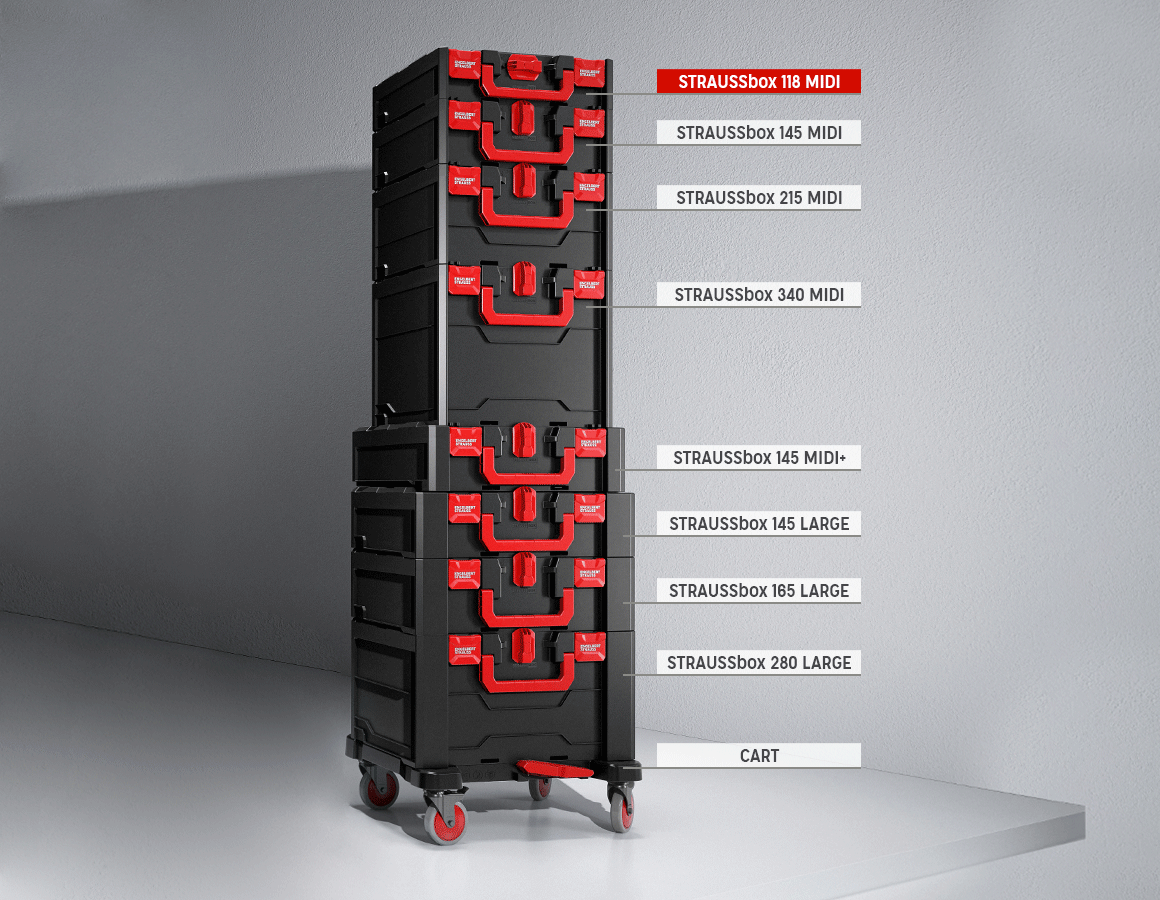 Additional image 4 STRAUSSbox tool set 118 Electro classic Midi