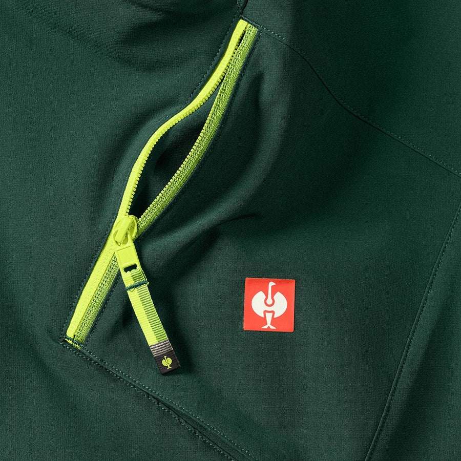 Detailed image Shorts e.s.ambition green/high-vis yellow