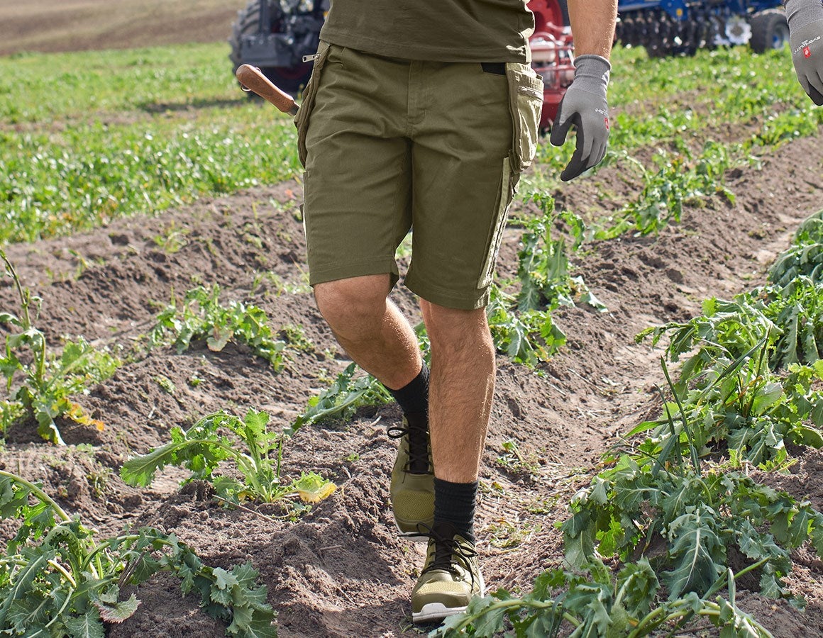 Main action image Shorts e.s.concrete light mudgreen/stipagreen