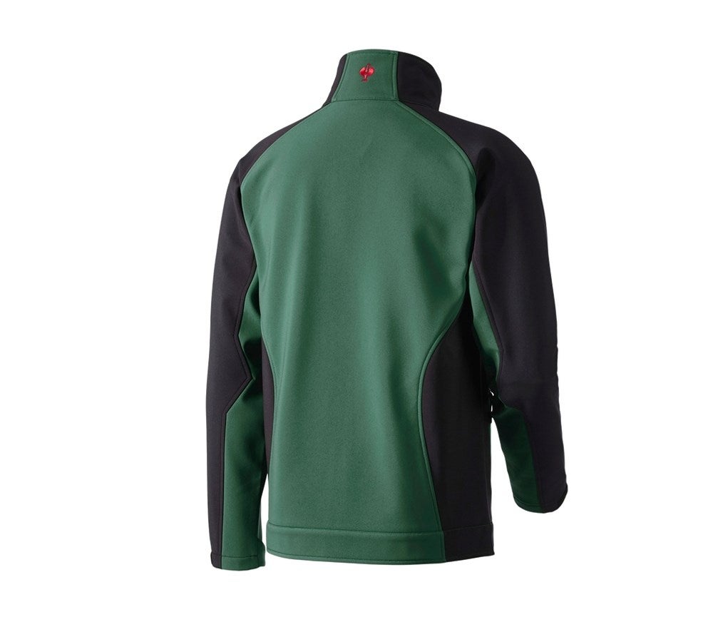 Secondary image Softshell Jacket dryplexx® softlight green/black