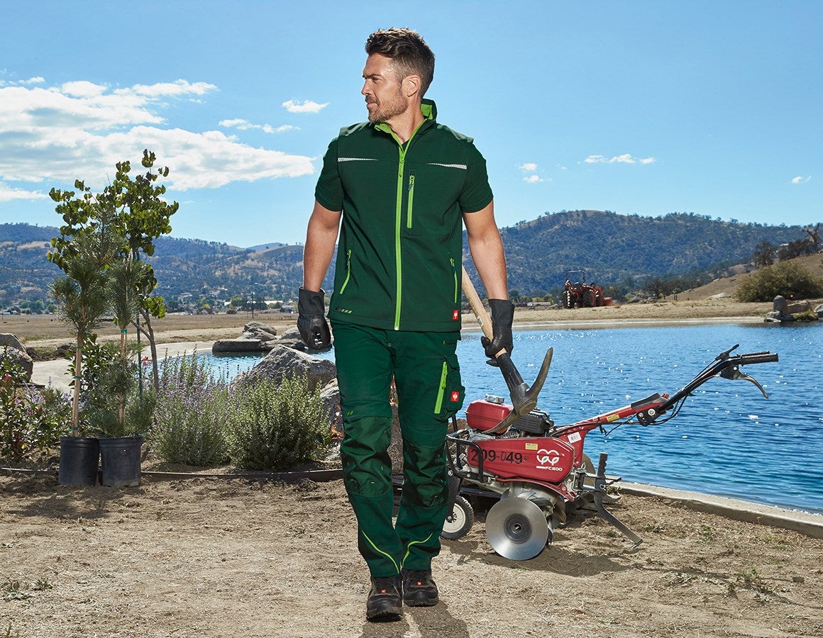 Additional image 1 Softshell bodywarmer e.s.motion 2020 green/seagreen