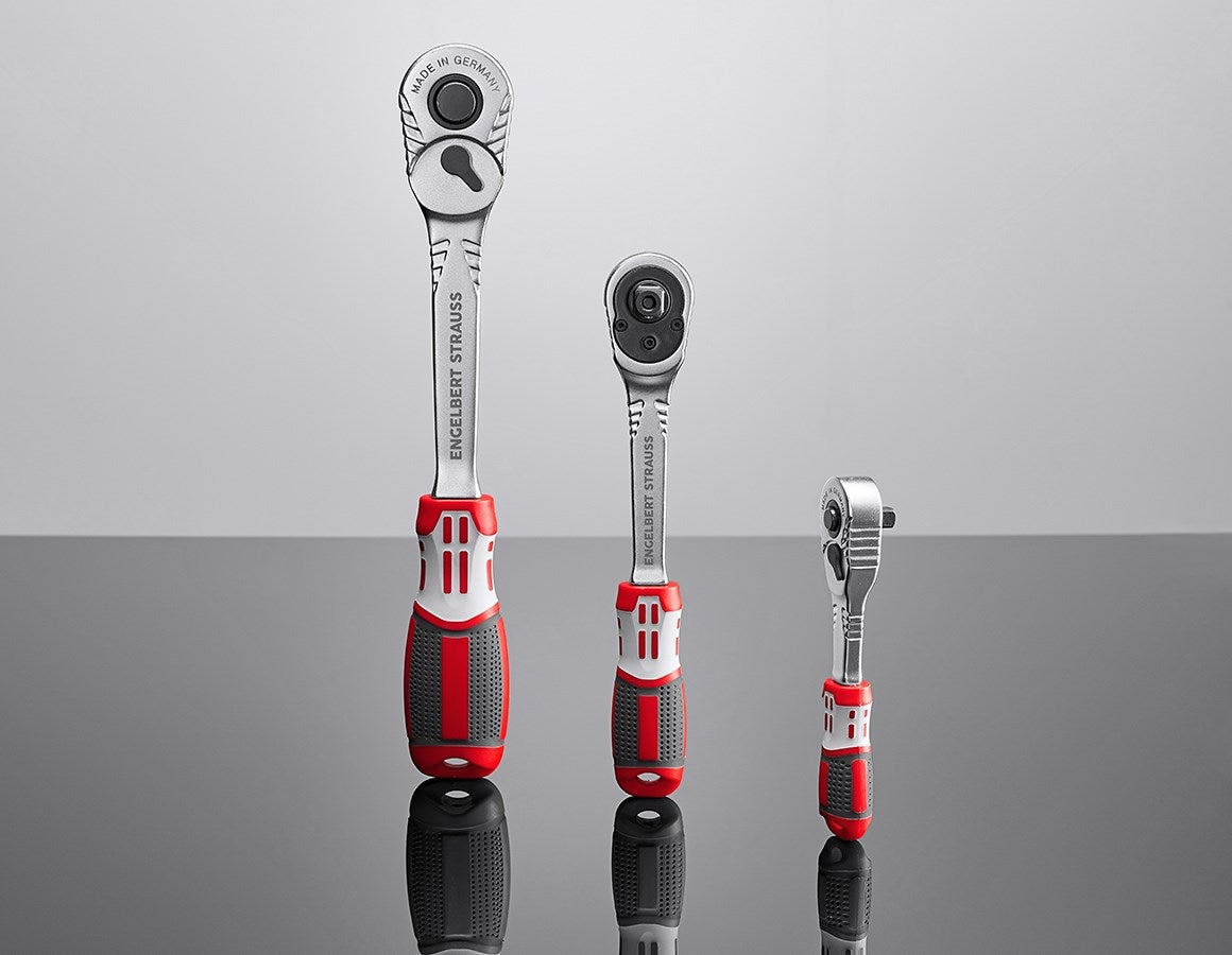 Additional image 1 Socket wrench set pro 1/4+3/8+1/2 in STRAUSSbox undefined