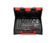 Primary image Socket wrench set lockfix 1/4+1/2 in STRAUSSbox Midi