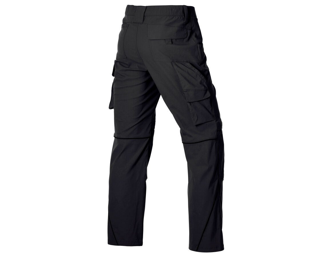 Secondary image Stretch trousers e.s.line.core black