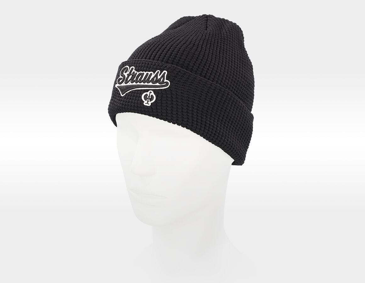 Additional image 3 Knitted hat e.s.e:pic black