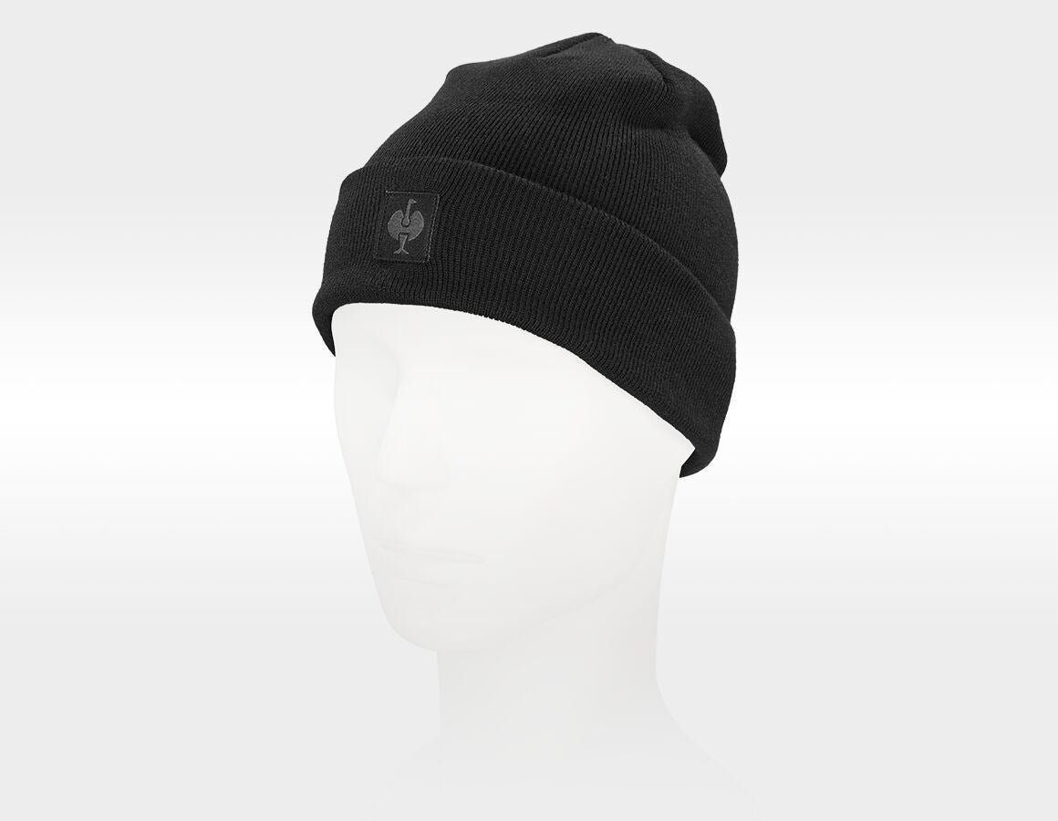 Additional image 3 Knitted hat e.s.iconic black