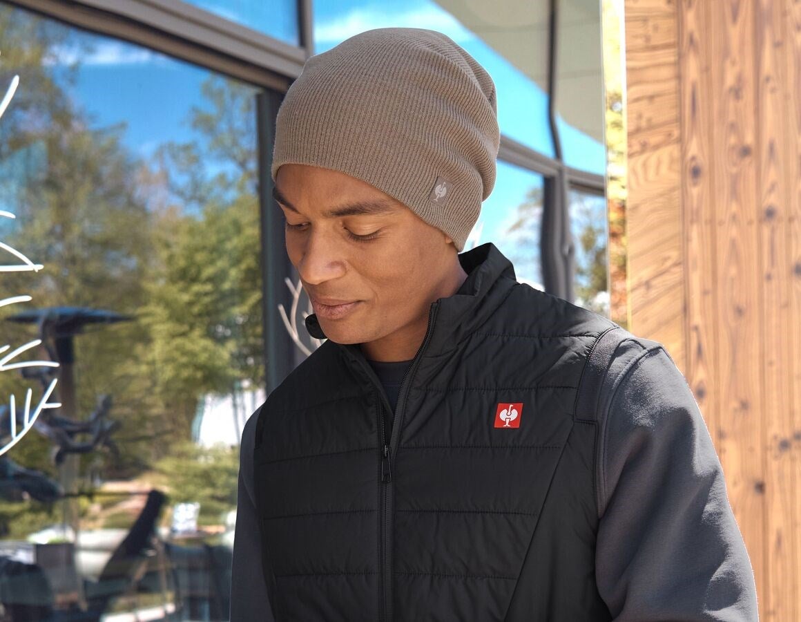 Main action image Knitted hat e.s.motion ten ashbrown