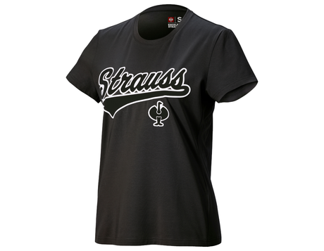 Primary image T-shirt e.s.e:pic, ladies' black