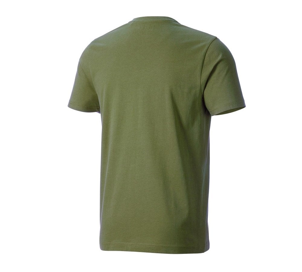 Secondary image T-shirt e.s.iconic works mountaingreen