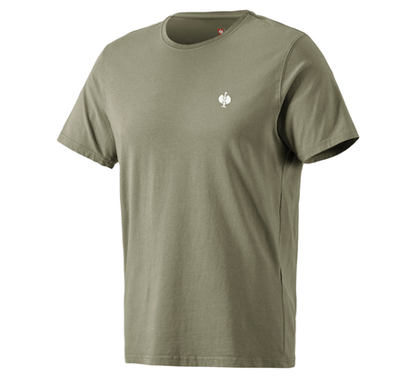 Primary image T-Shirt e.s.motion ten pure moorgreen vintage