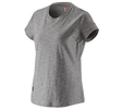 Primary image T-shirt e.s.vintage, ladies' black melange