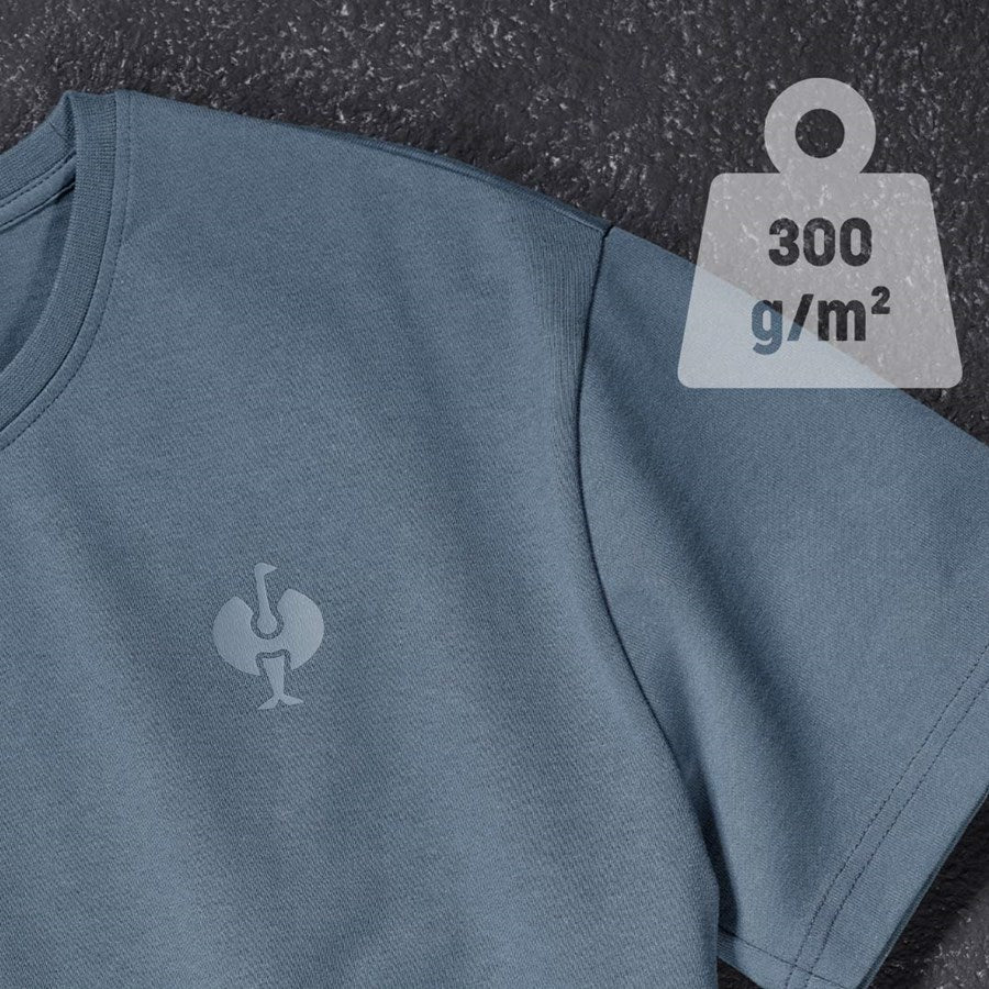 Detailed image T-shirt heavy e.s.iconic oxidblue