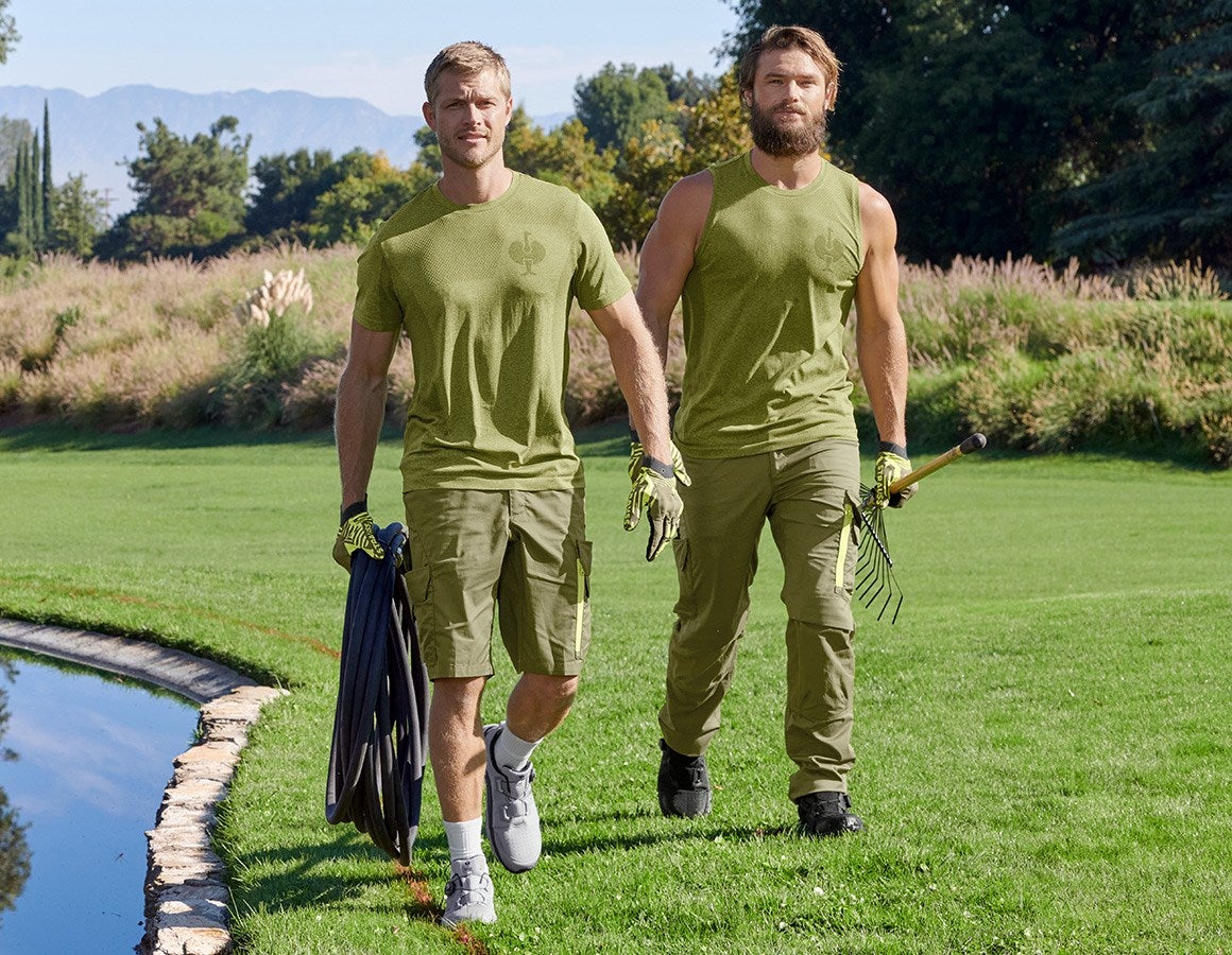 Additional image 3 T-Shirt seamless e.s.trail junipergreen melange