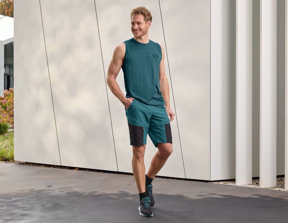 Additional image 3 Trekking swim shorts e.s.trail emeraldgreen/chromeyellow