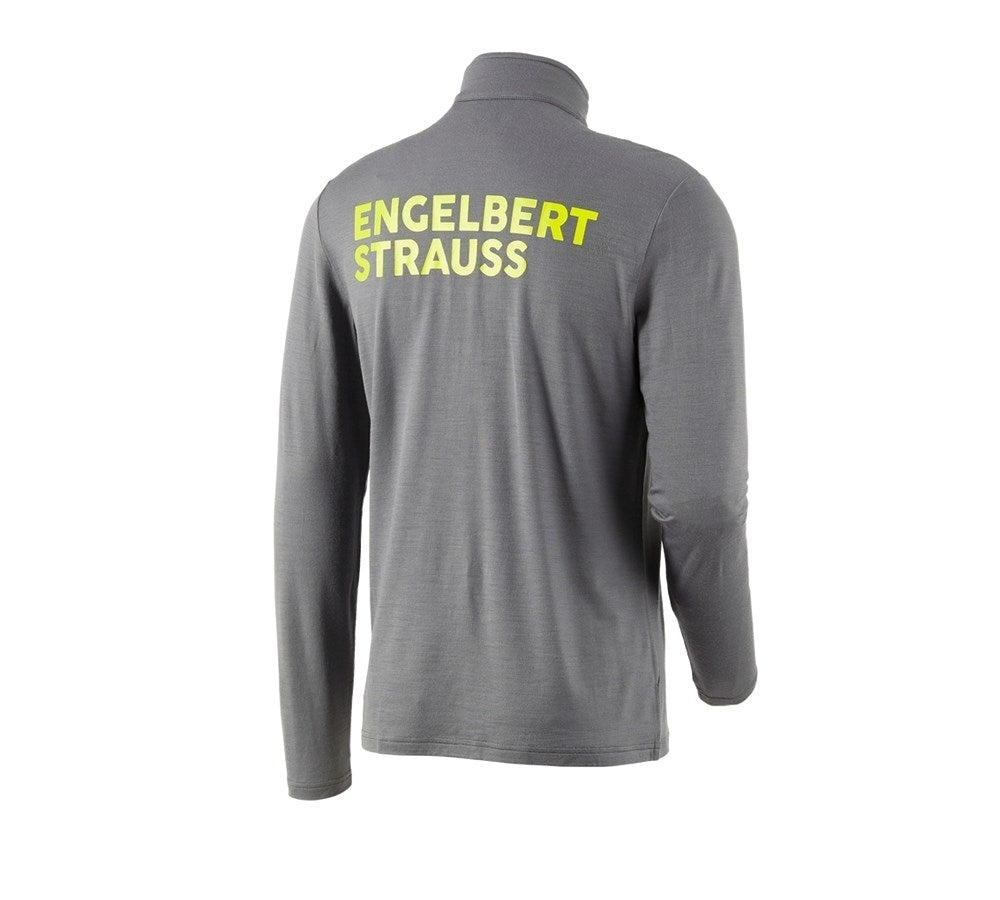 Secondary image Troyer Merino e.s.trail basaltgrey/acid yellow
