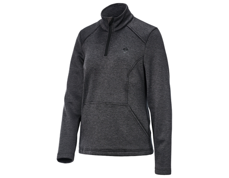 Primary image Troyer thermo stretch e.s.trail, ladies' black melange