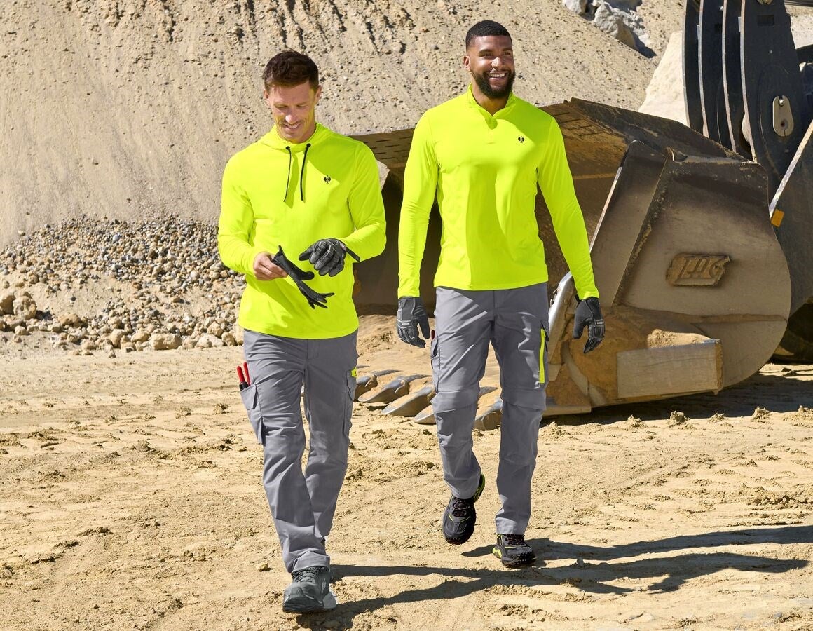 Additional image 3 Visibility functi. troyer-longsleeve UV e.s.trail high-vis yellow/black