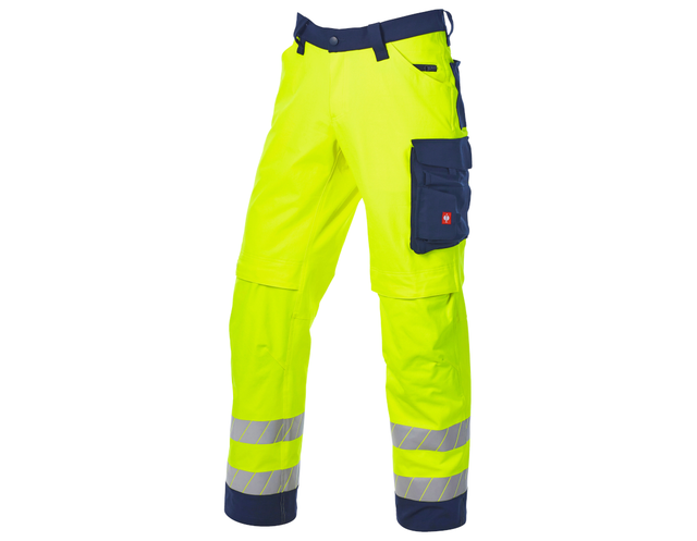 Primary image High-vis trousers e.s.line.core high-vis yellow/navy