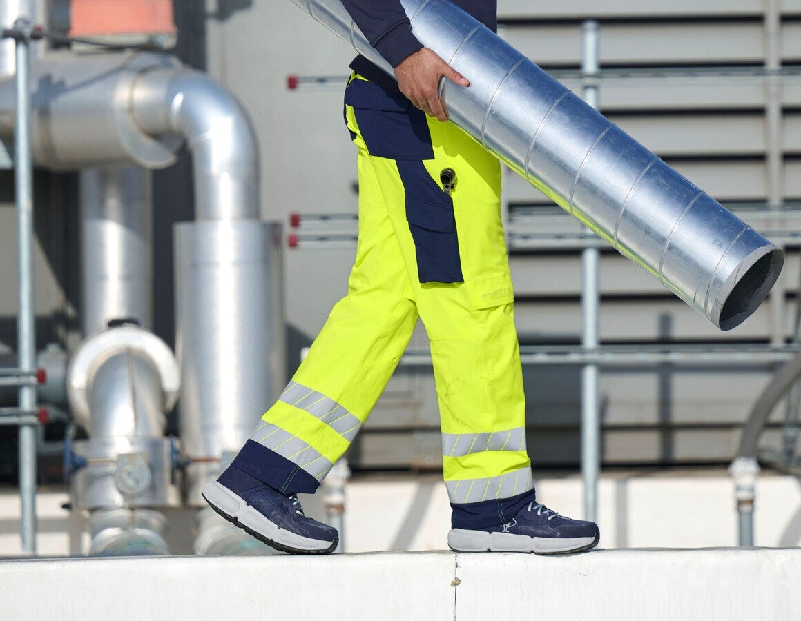 Additional image 3 High-vis trousers e.s.line.core high-vis yellow/navy