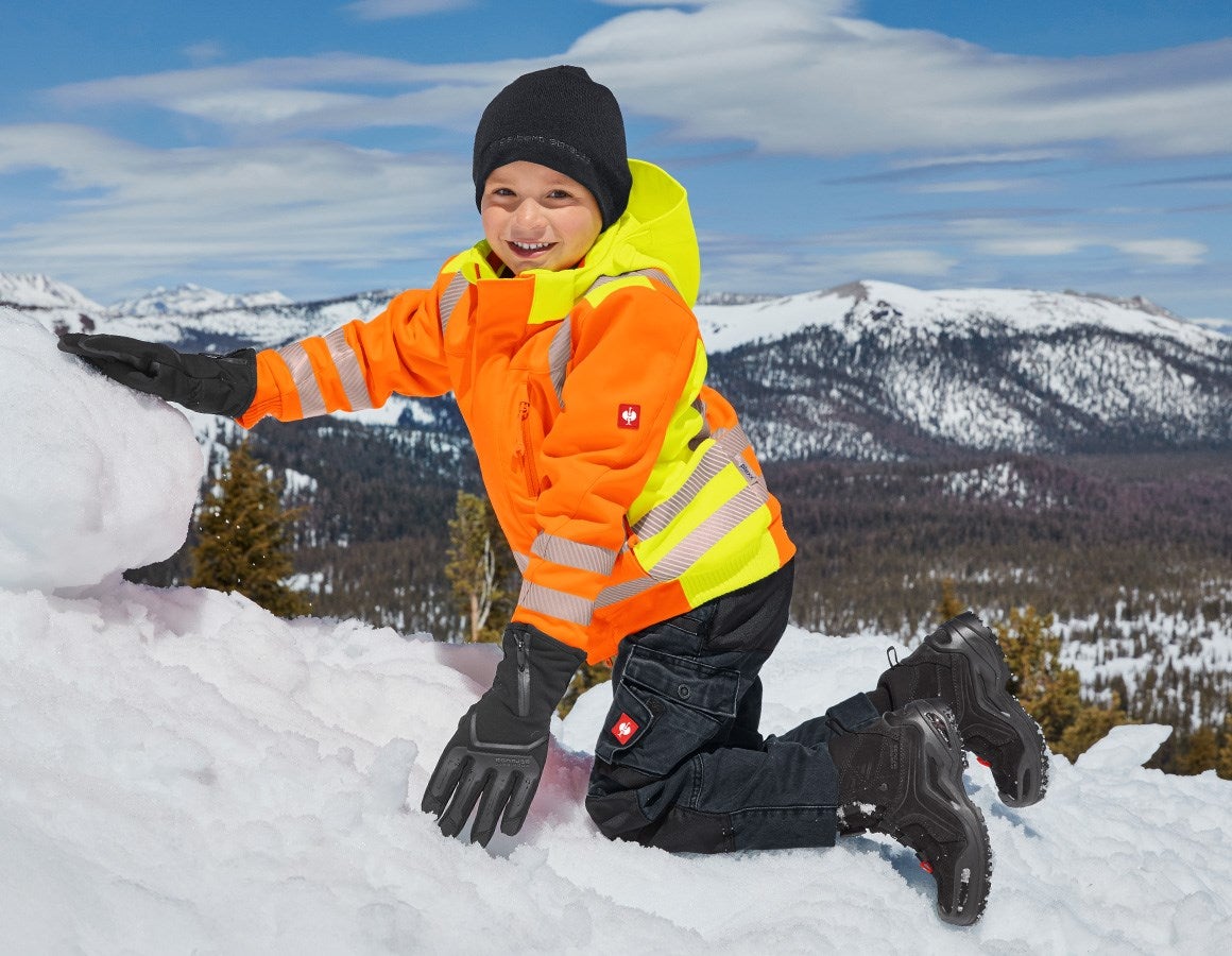 Additional image 1 High-vis winter softsh. jacket e.s.motion 2020,c high-vis orange/high-vis yellow
