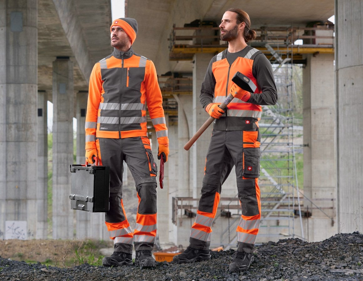 Additional image 3 High-vis bodywarmer e.s.motion 24/7 high-vis orange/anthracite