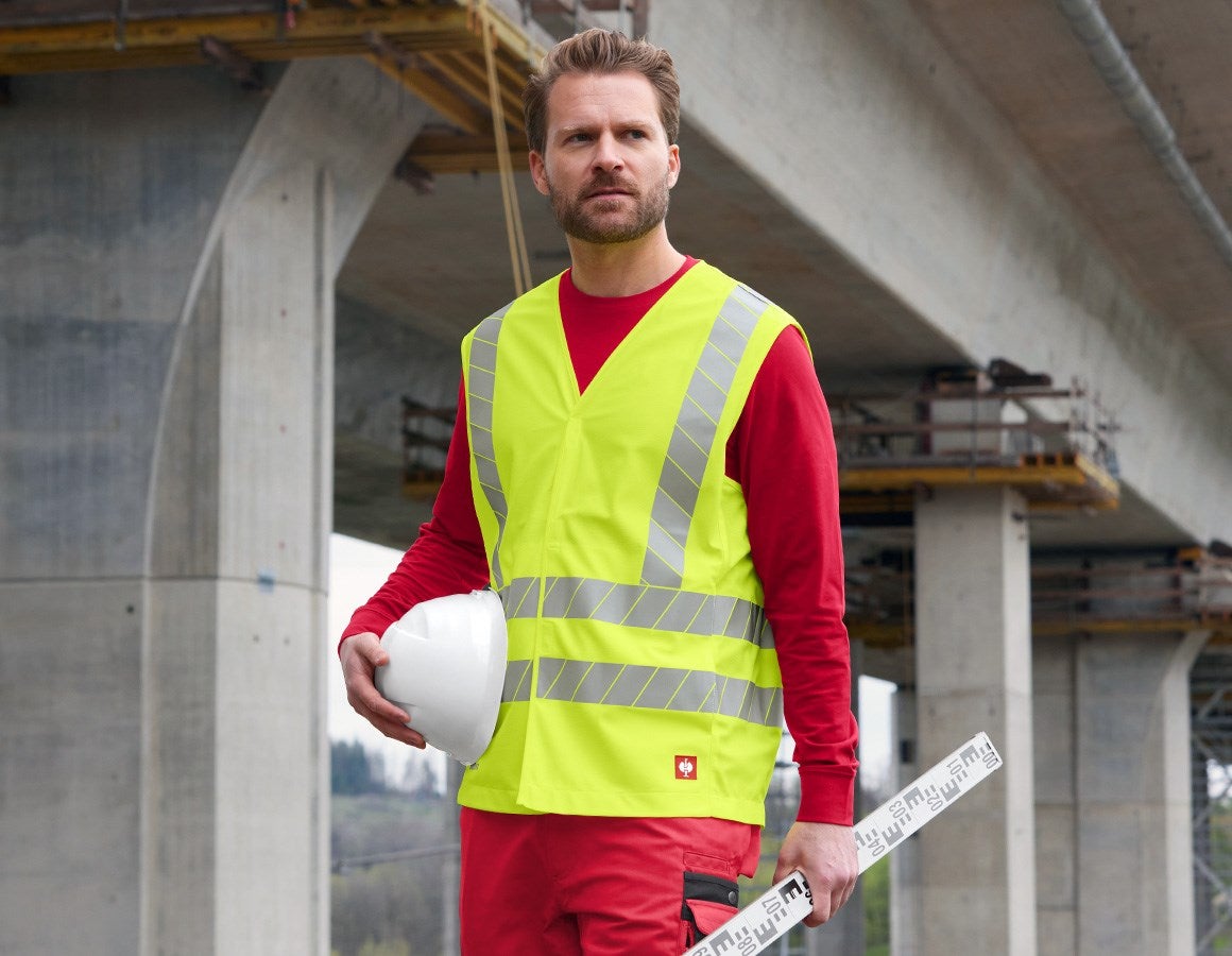 Additional image 5 High-vis bodywarmer e.s.motion 24/7 uni high-vis yellow