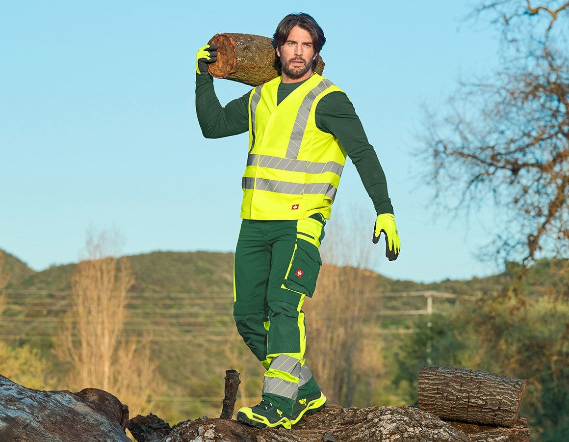 Additional image 4 High-vis bodywarmer e.s.motion 24/7 uni high-vis yellow
