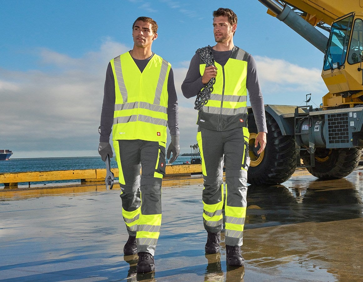 Additional image 2 High-vis bodywarmer e.s.motion 24/7 uni high-vis yellow