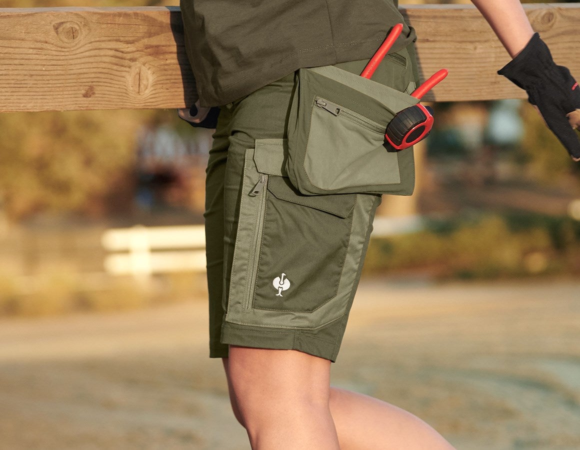 Additional image 1 Tool bags e.s.concrete light, ladies‘ mudgreen/stipagreen