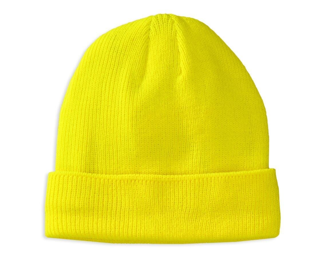 Primary image Winter knitted hat Neon yellow