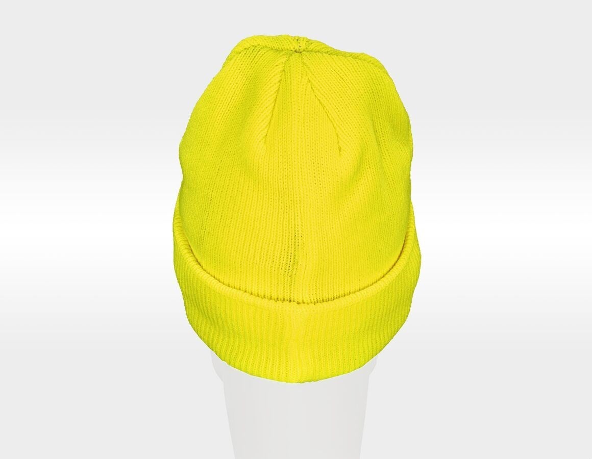 Additional image 2 Winter knitted hat Neon yellow