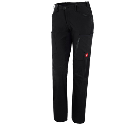 Primary image Winter cargo trousers e.s.vision stretch, ladies' black