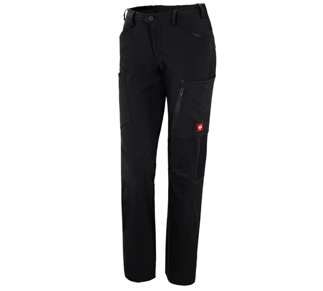 Primary image Winter cargo trousers e.s.vision stretch, ladies' black