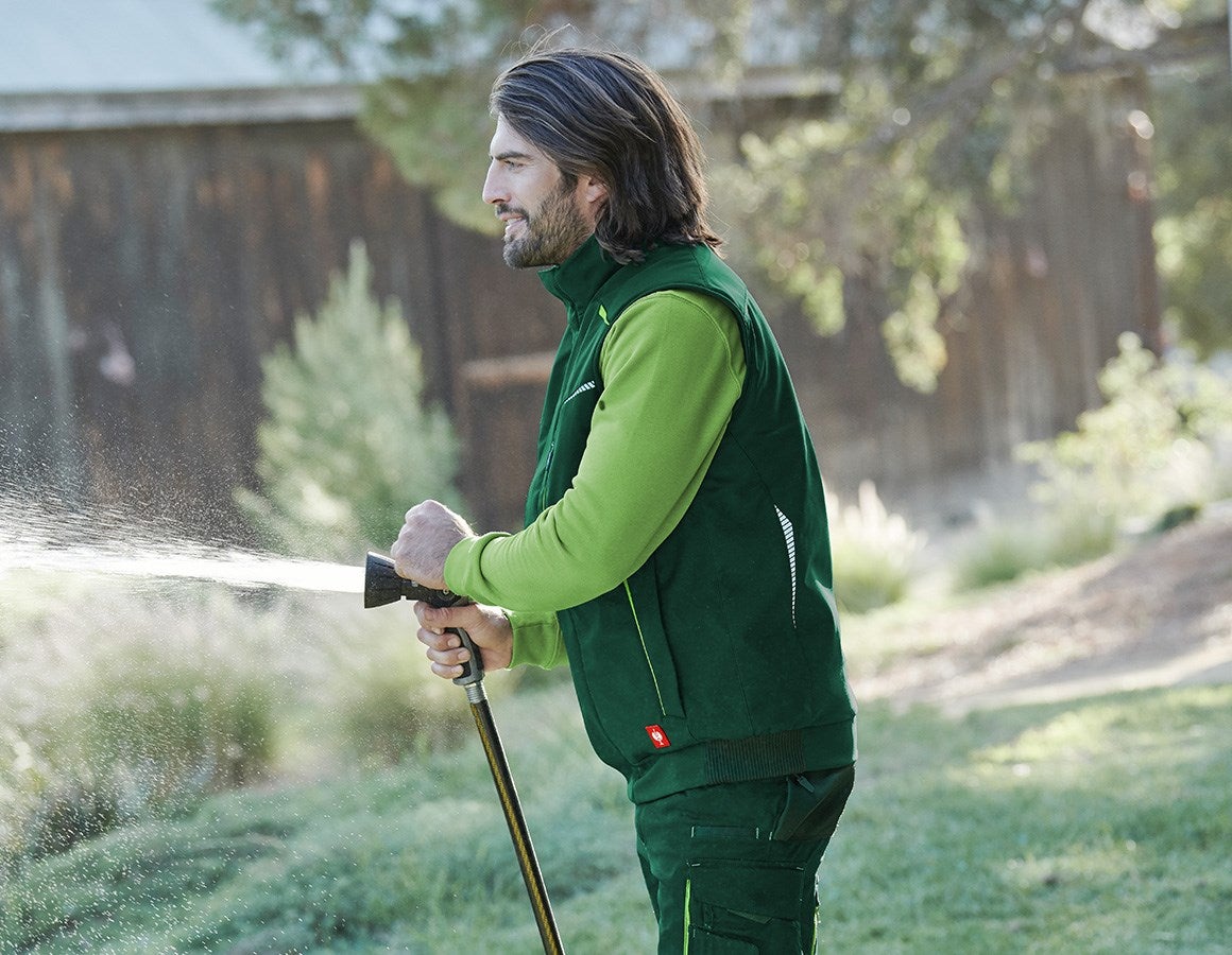 Additional image 1 Winter softshell bodywarmer e.s.motion 2020 green/seagreen
