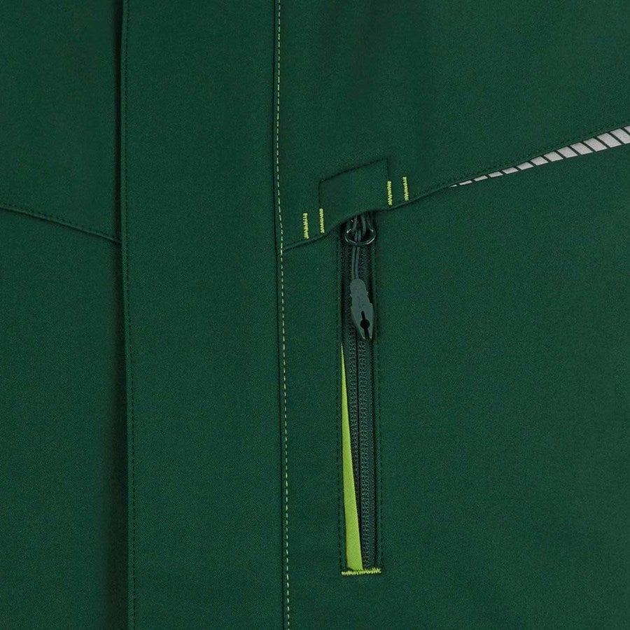 Detailed image Winter softshell bodywarmer e.s.motion 2020 green/seagreen