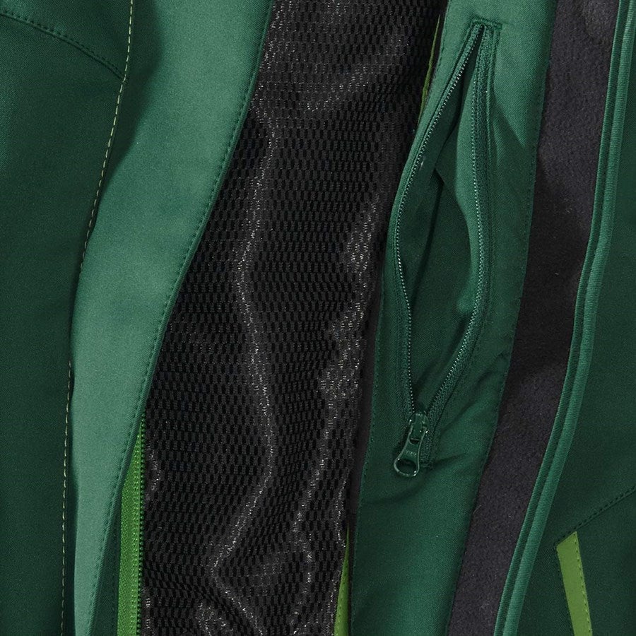 Detailed image Winter softshellbodywarmer e.s.motion 2020,ladies' green/seagreen
