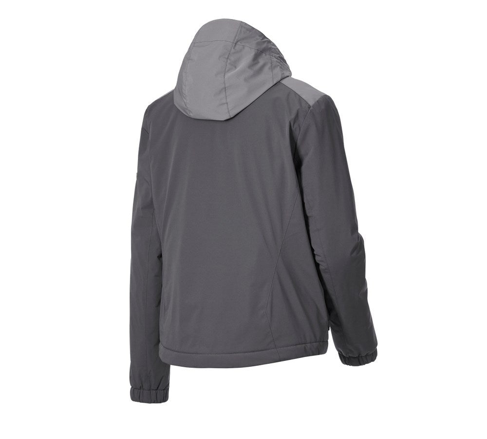 Secondary image Winter jacket e.s.trail pure, ladies' carbongrey/basaltgrey