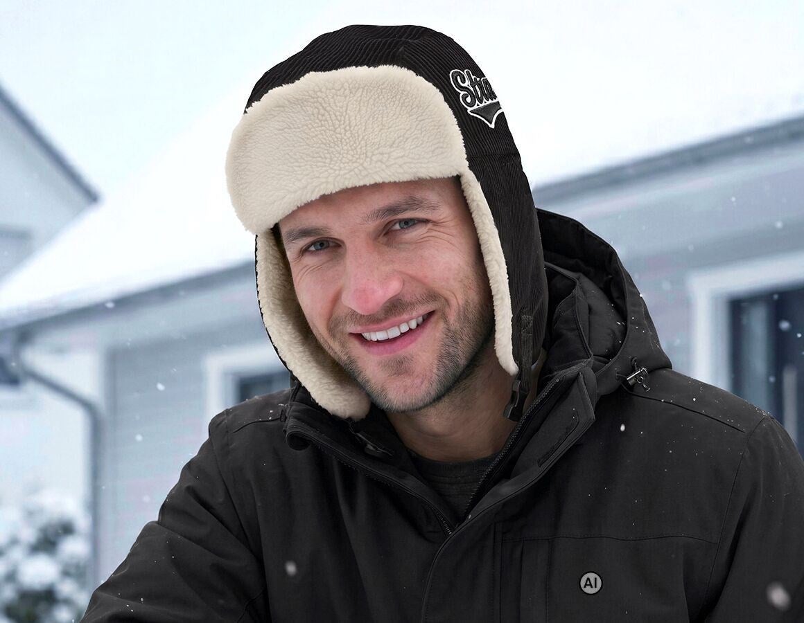 Main action image Winter hat e.s.e:pic black - AI generated / modified