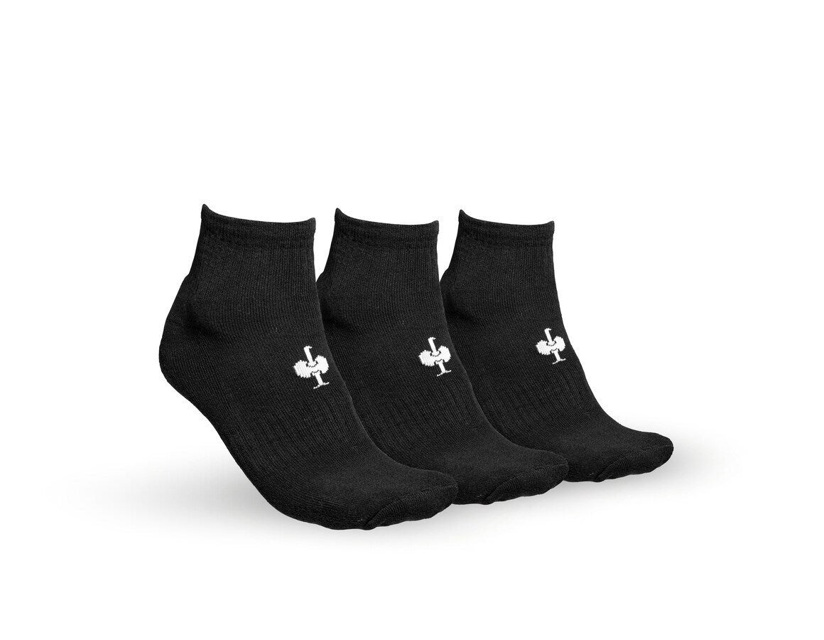 Primary image e.s. Allround socks Classic light/mid,pack of 3 black