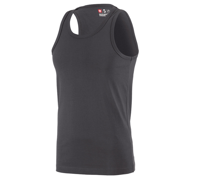 Primary image e.s. Athletic-shirt cotton anthracite