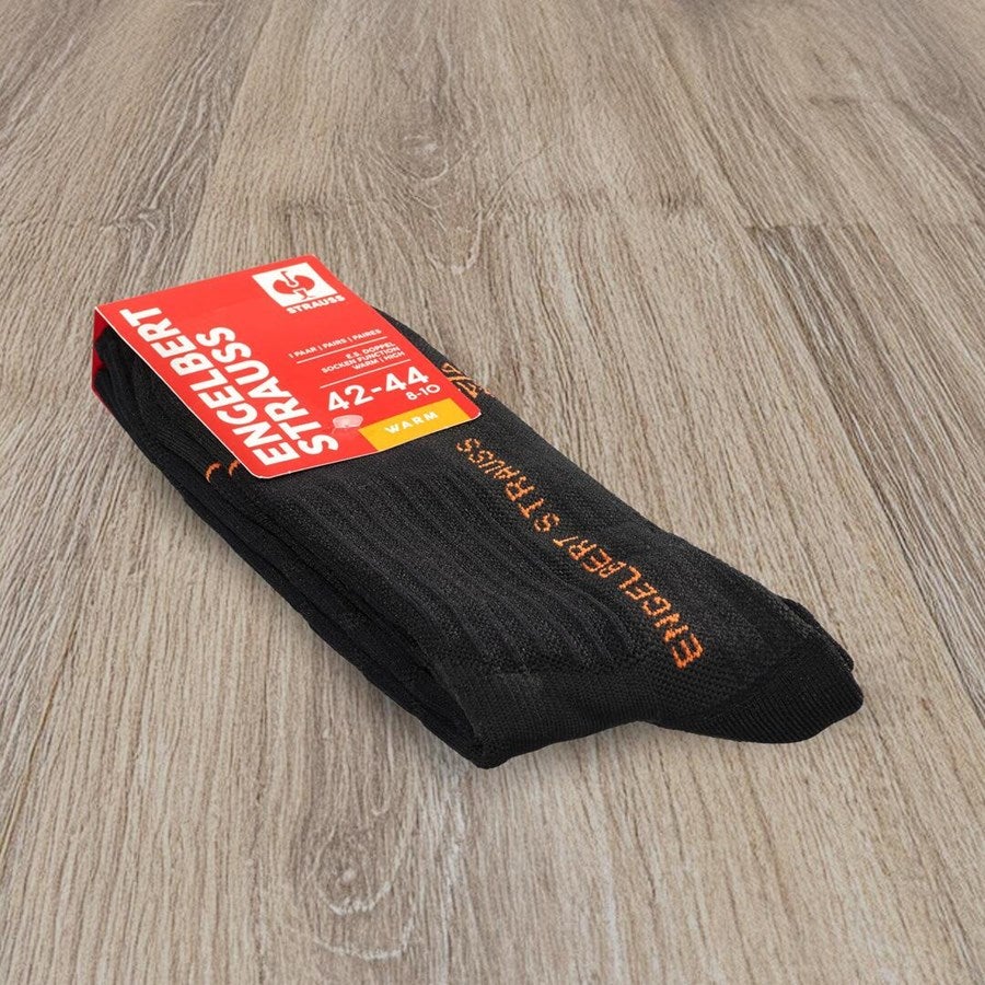 Detailed image e.s. Double socks function warm/high black