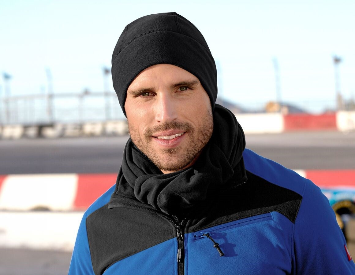 Main action image e.s. FIBERTWIN® microfleece hat black
