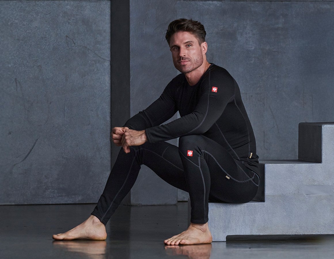Additional image 2 e.s. functional-longsleeve thermo stretch-x-warm black